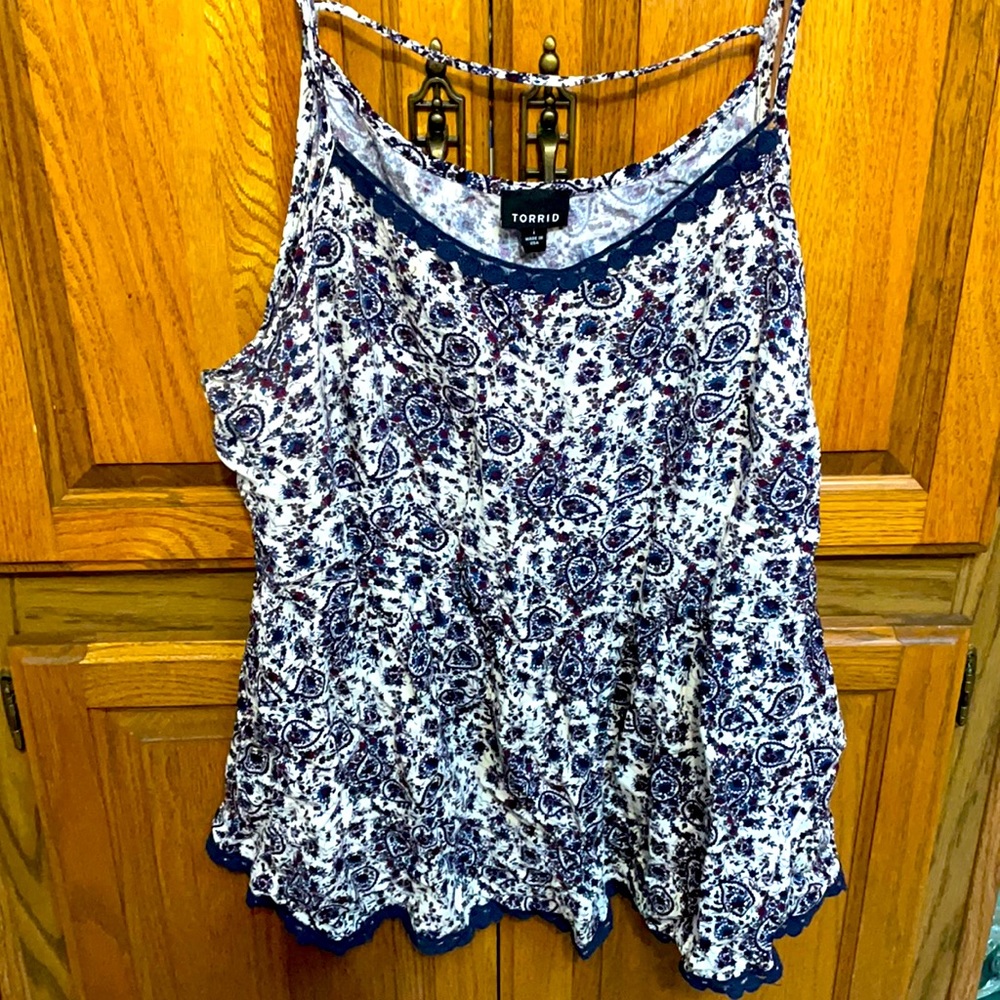 TORRID Paisley Tank Top